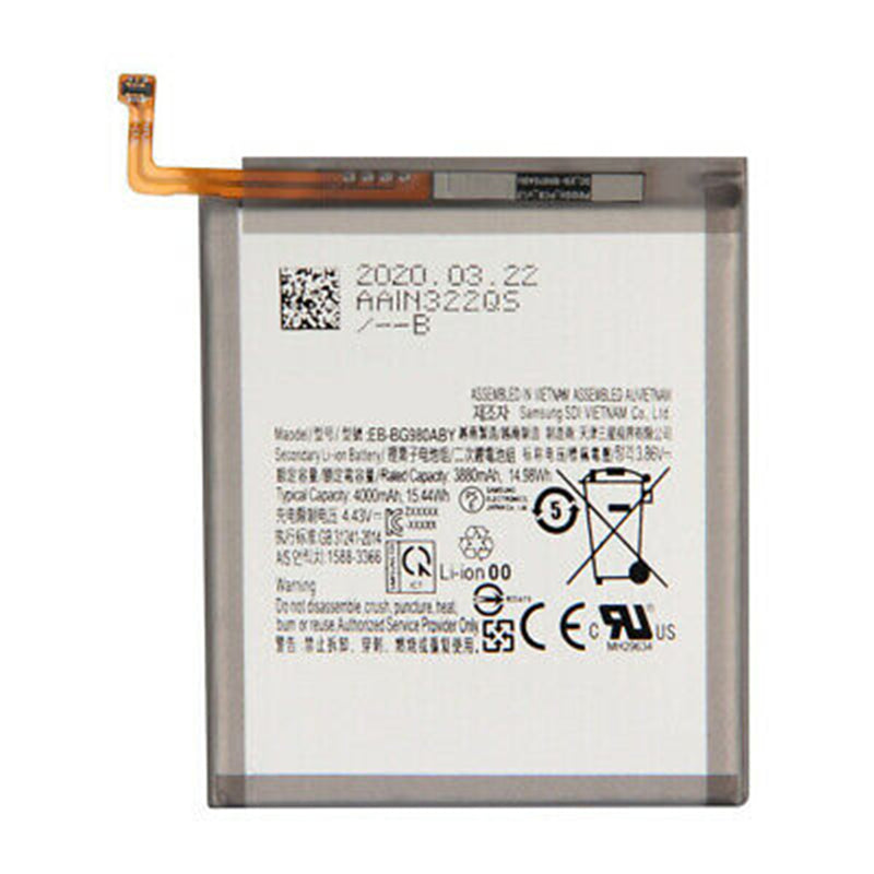 Batterie de remplacement pour Samsung Galaxy Note 20 Ultra (N985), EB-BN985ABY EB-BN985ABN Batterie de remplacement pour Samsung Galaxy Note 20 Ultra (N985), EB-BN985ABY EB-BN985ABN